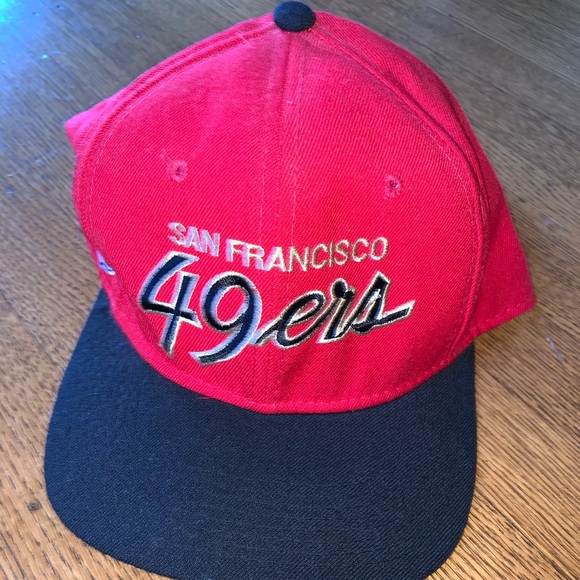 49ers script hat